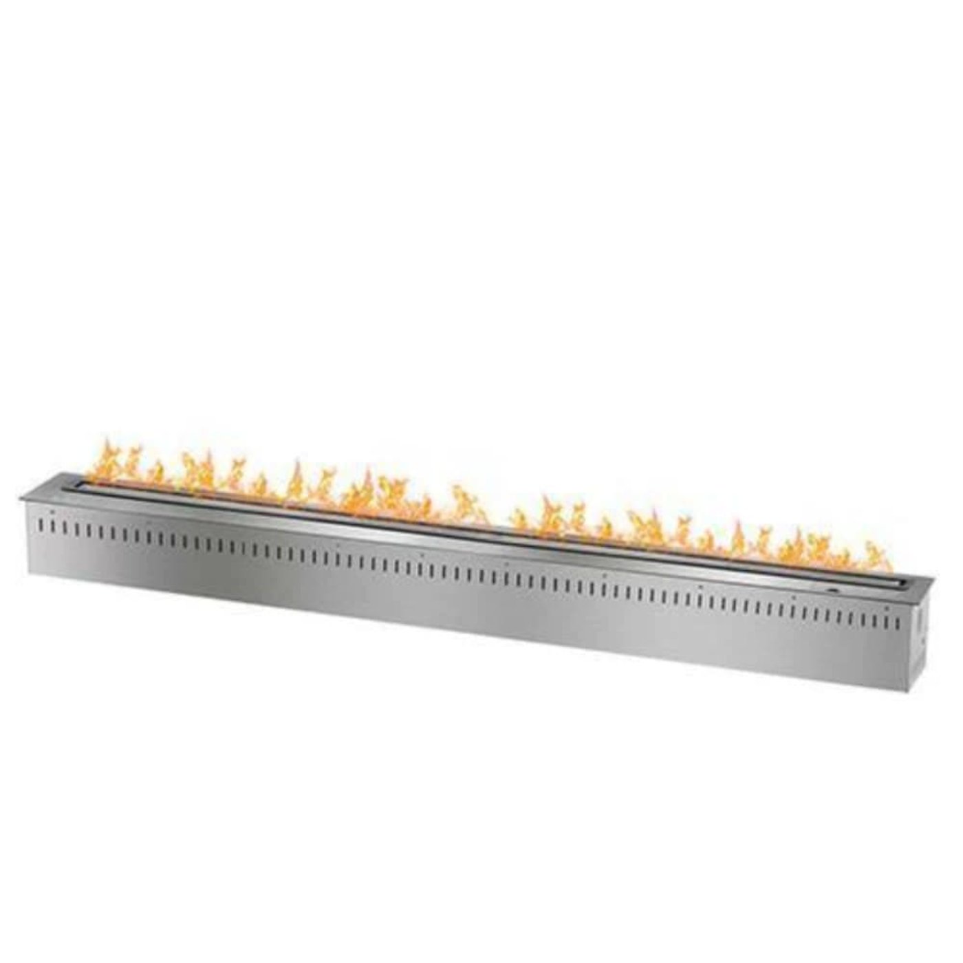 The Bio Flame 60-Inch Smart Ethanol Burner SKU RC-38-Silver-SMART