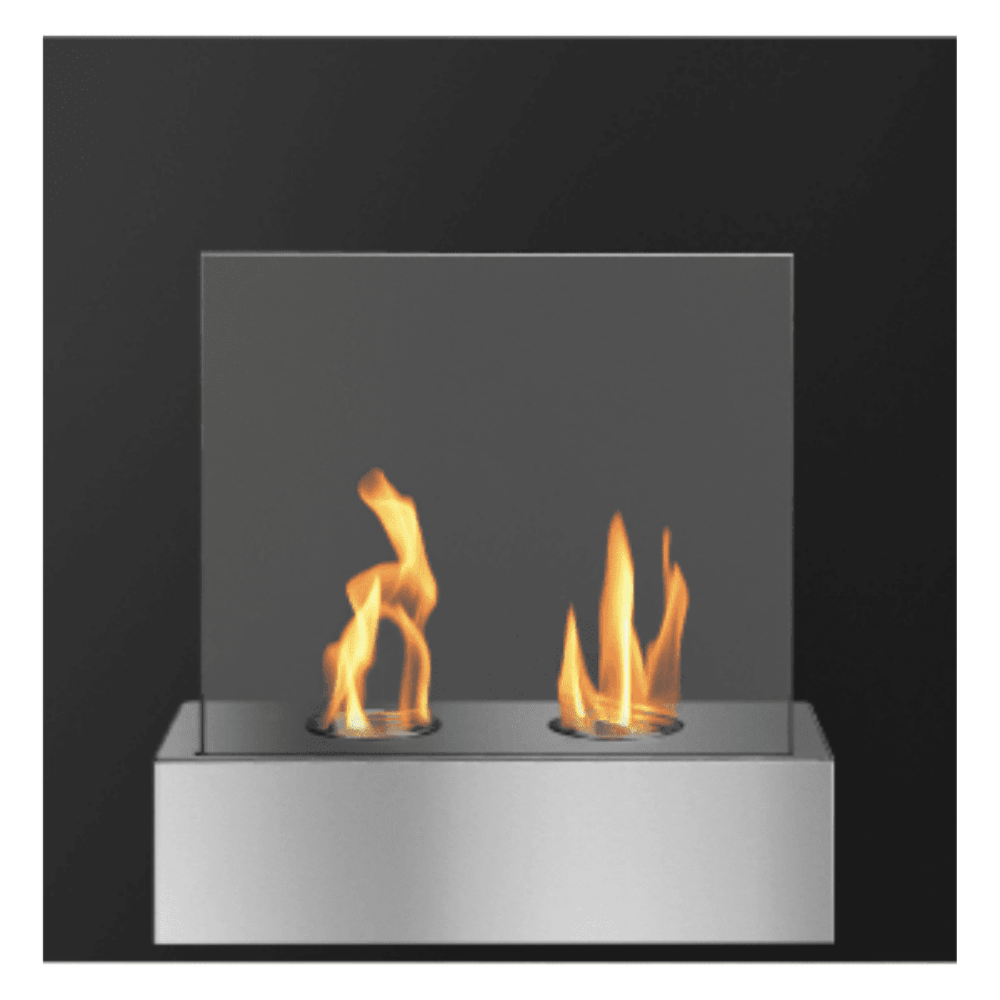 The Bio Flame Pure 24-Inch Ethanol Fireplace SKU PURE