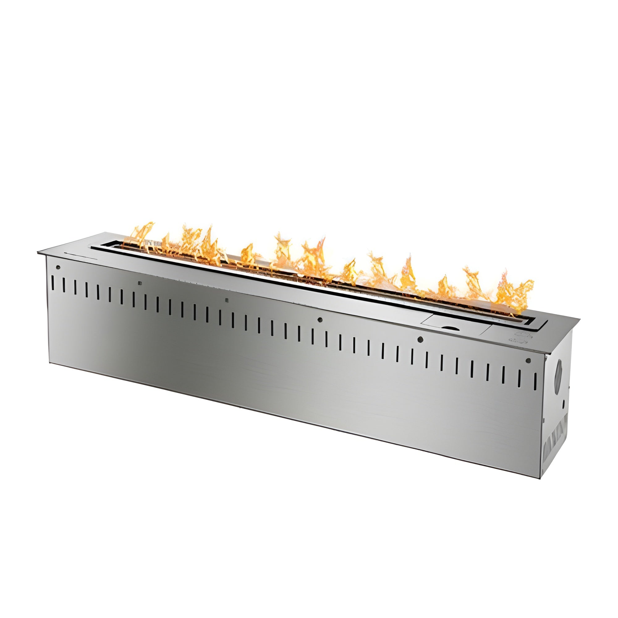 The Bio Flame 30-Inch Ethanol Burner SKU RC-30-Silver-SMART