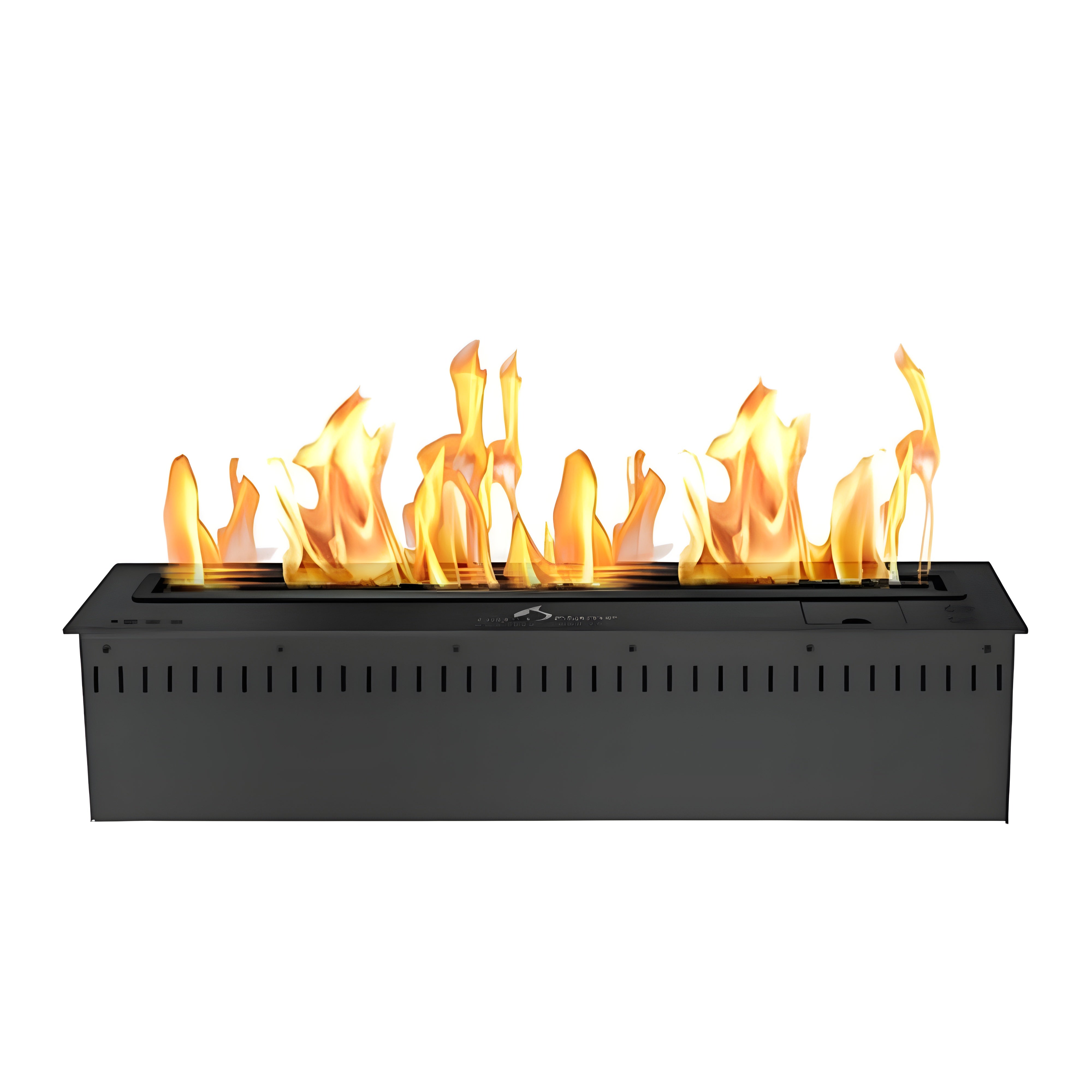 The Bio Flame 30-Inch Ethanol Burner SKU RC-30-Silver-SMART