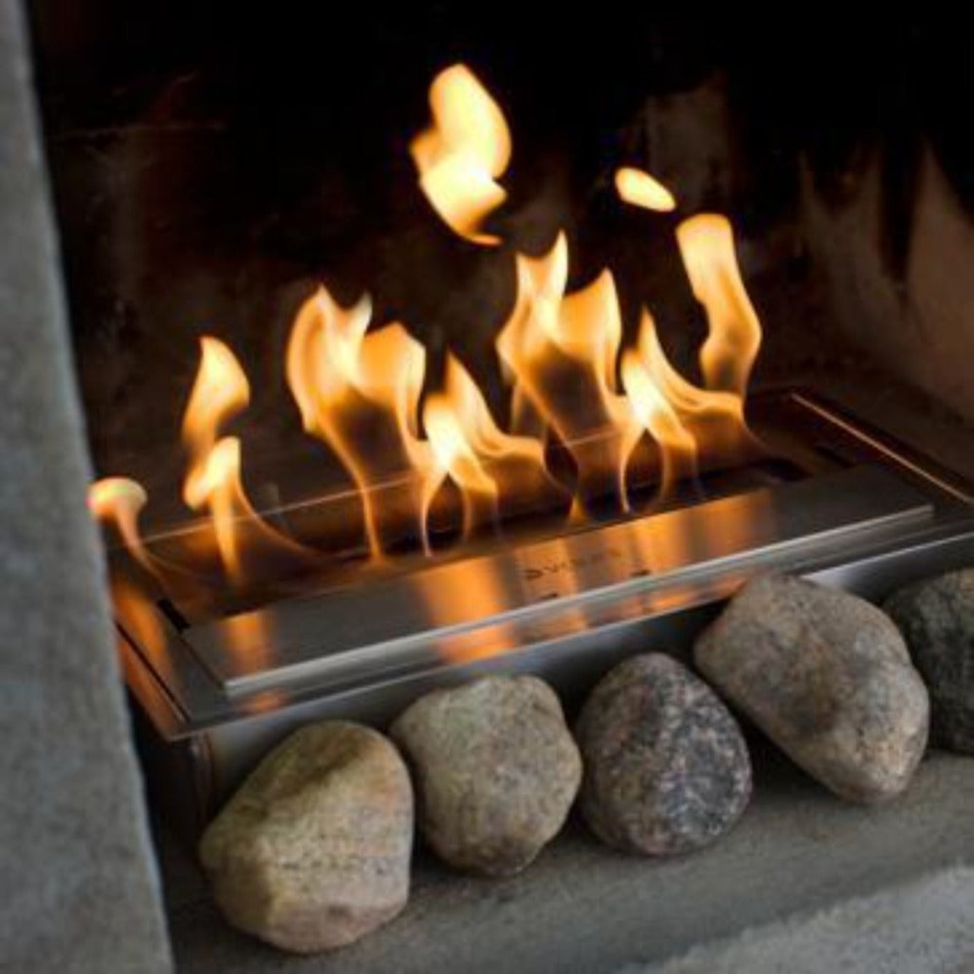 The Bio Flame 5L Ethanol Fireplaces Burner SKU EB-5L-Silver