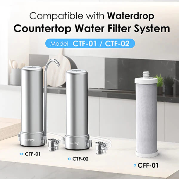 WaterDrop Countertop Faucet Water Filter SKU WD-CFF-01