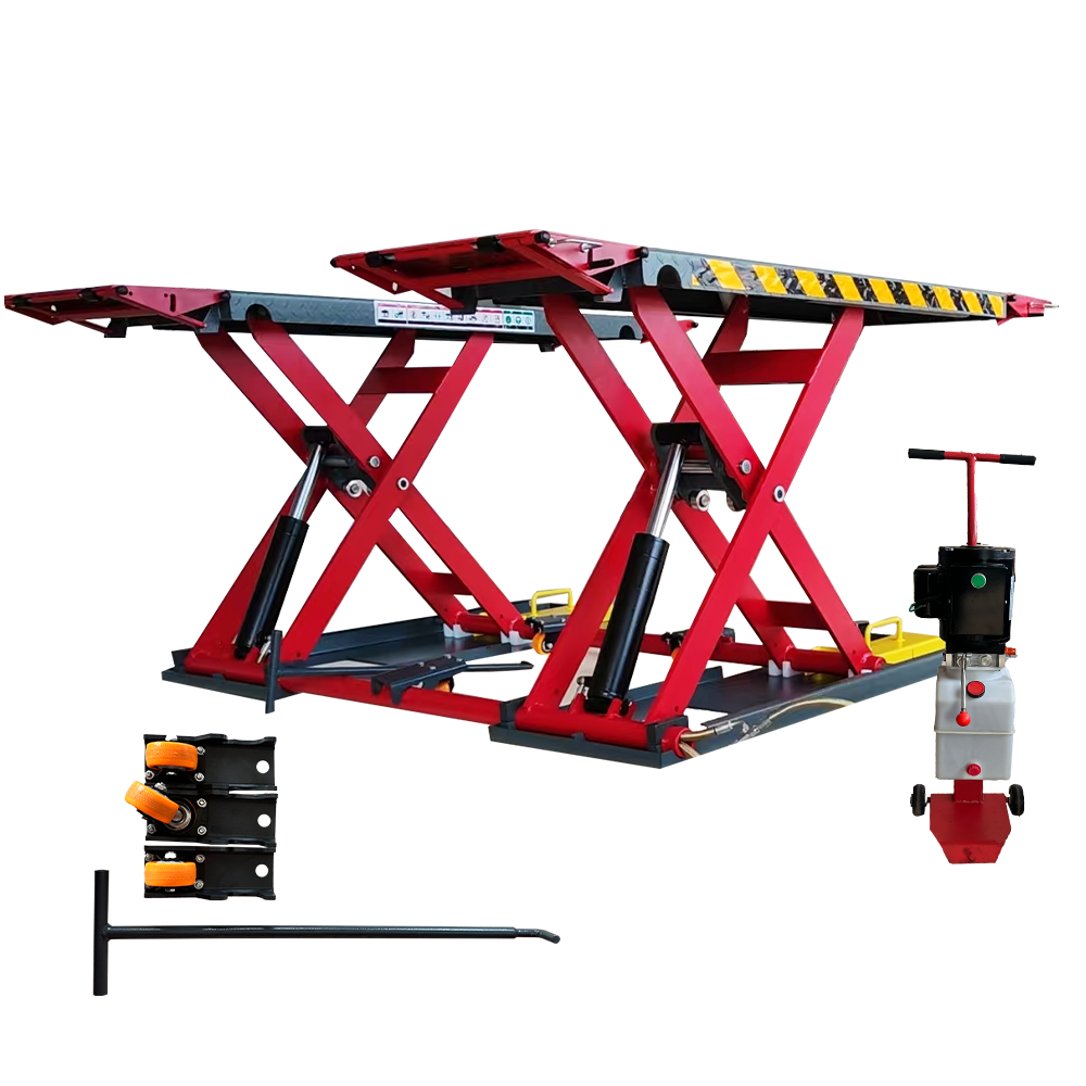 Katool Commercial Grade Scissor Lift, Reinforced Frame, Upgraded Hydraulic System Lift KT-X77