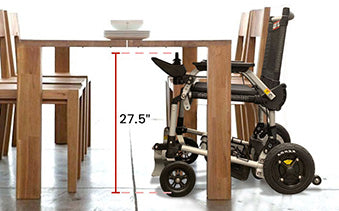 Journey Health & Lifestyle Zoomer Folding Power Mobility Chair w/ Joystick SKU 08360